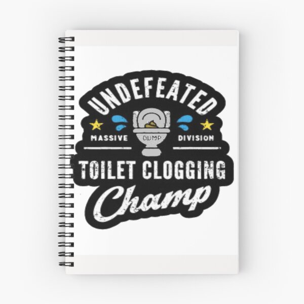 Item preview, funny undefeated massive dump division toilet clogging champ ,clothes designed and sold by goodshop1.