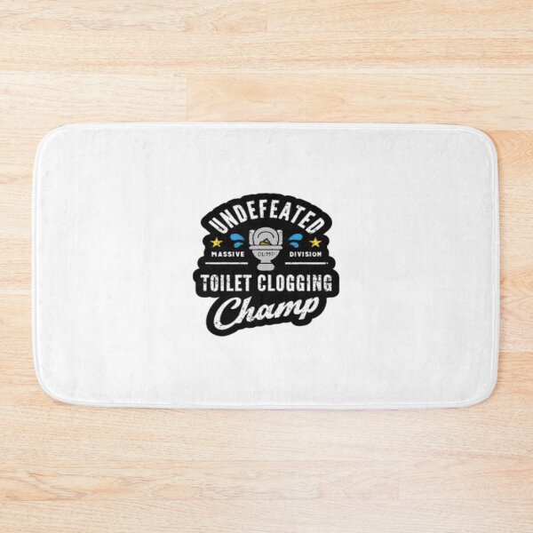 Item preview, funny undefeated massive dump division toilet clogging champ ,clothes designed and sold by goodshop1.