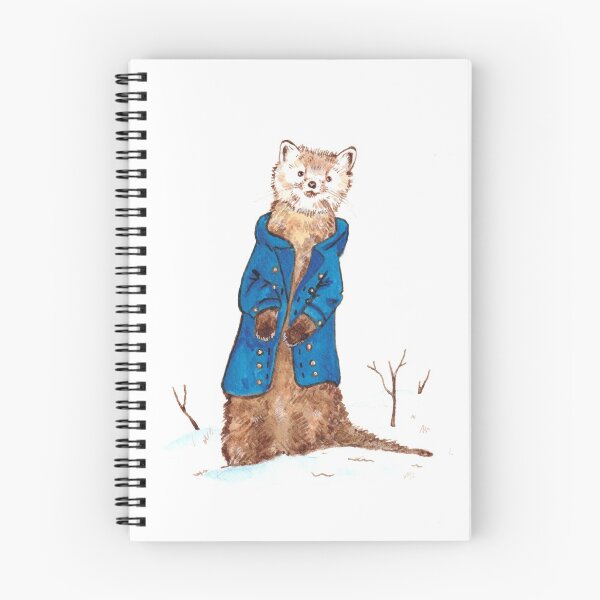 Item preview, Pine Marten in a Coat designed and sold by lindefee.