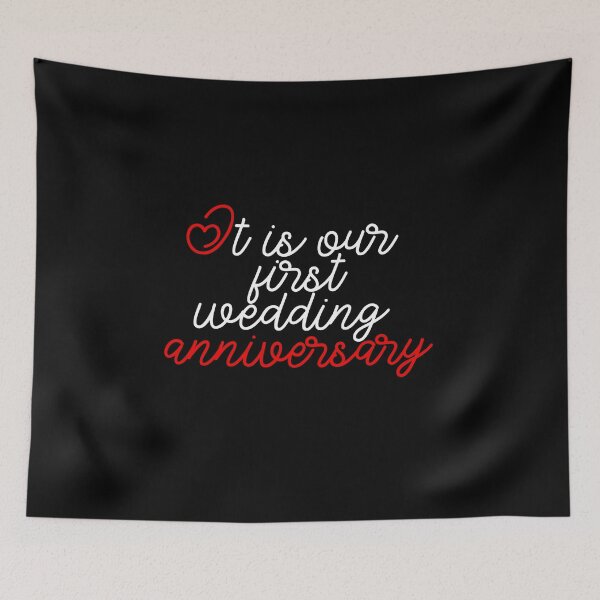 Item preview, It is our first wedding anniversary designed and sold by Dinashop.