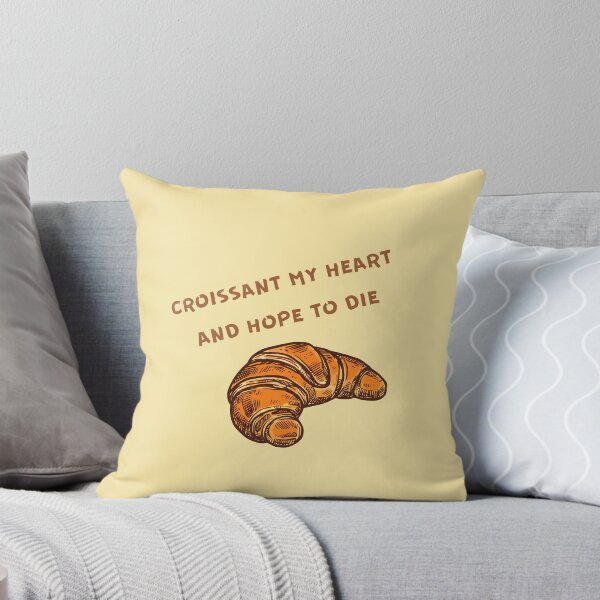 Item preview, Croissant My Heart and Hope to Die designed and sold by GoodMoodFood.