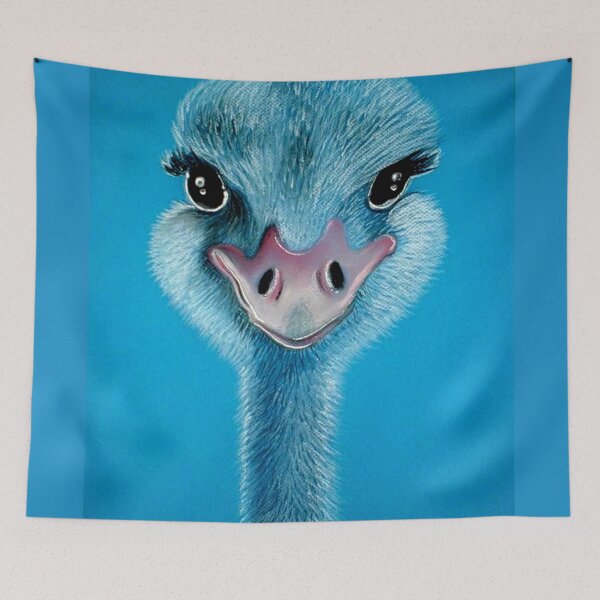Item preview, Portrait of an Ostrich designed and sold by Cherie Roe Dirksen.