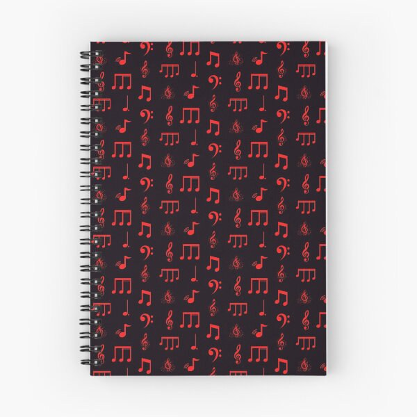 Item preview, Red Musical Notes  designed and sold by MariesDesigns11.