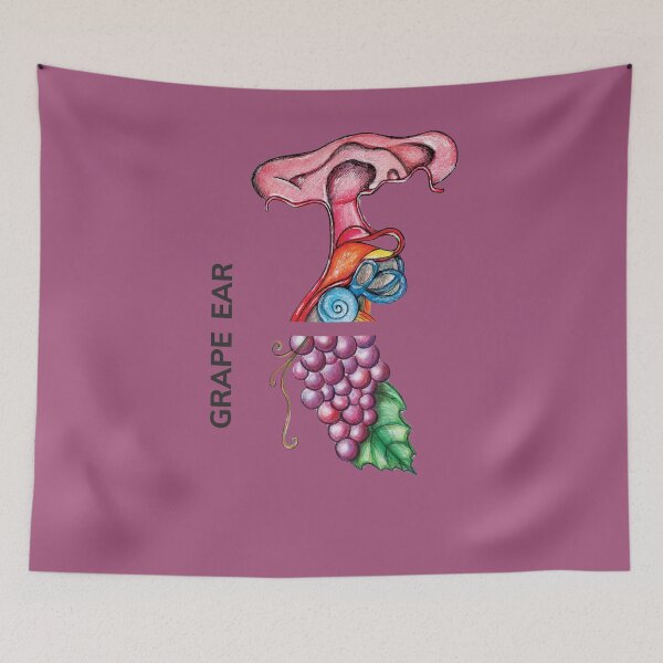 Artikelvorschau, GRAPE EAR by FrankenDuo light plum entworfen und verkauft von FrankenDuo.