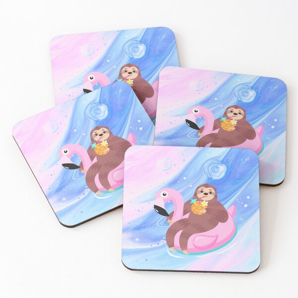 Item preview, Sloth on Flamingo designed and sold by AJonesB.