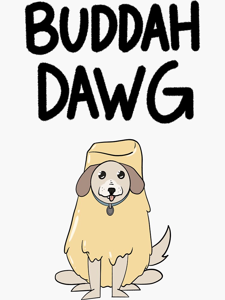 Butter Dog Meme Sticker