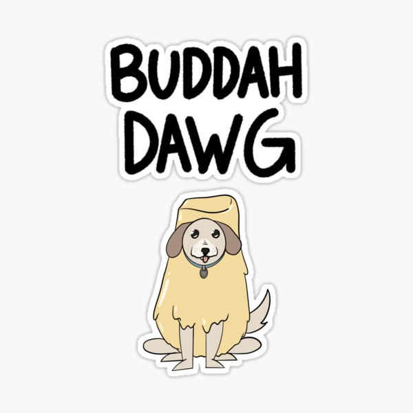 Butter Dog Sticker for Sale by 4n77