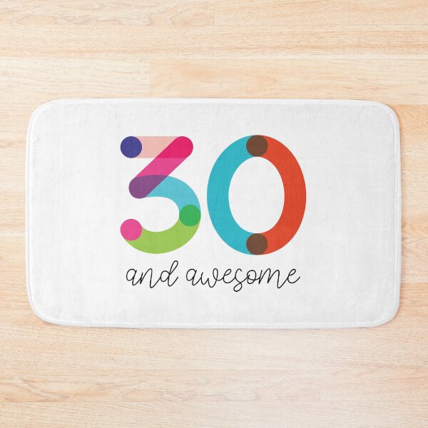 Item preview, 30 and Awesome! designed and sold by VicEllisArt.