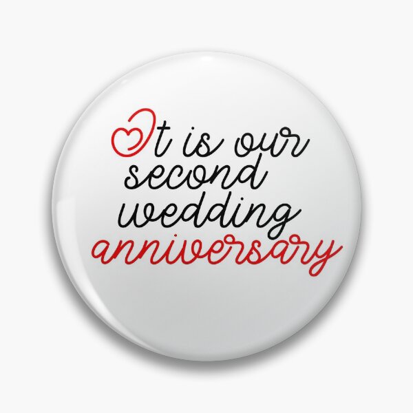Item preview, It is our second wedding anniversary  designed and sold by Dinashop.