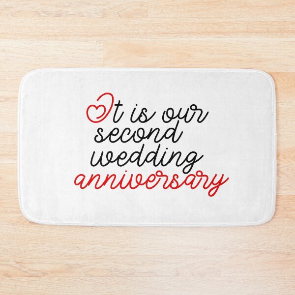 Item preview, It is our second wedding anniversary  designed and sold by Dinashop.