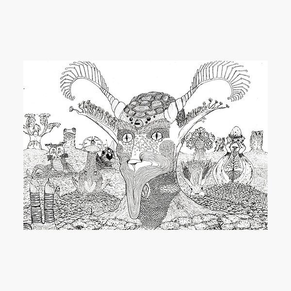 Item preview, Forest of Egregore designed and sold by HatHatHat.