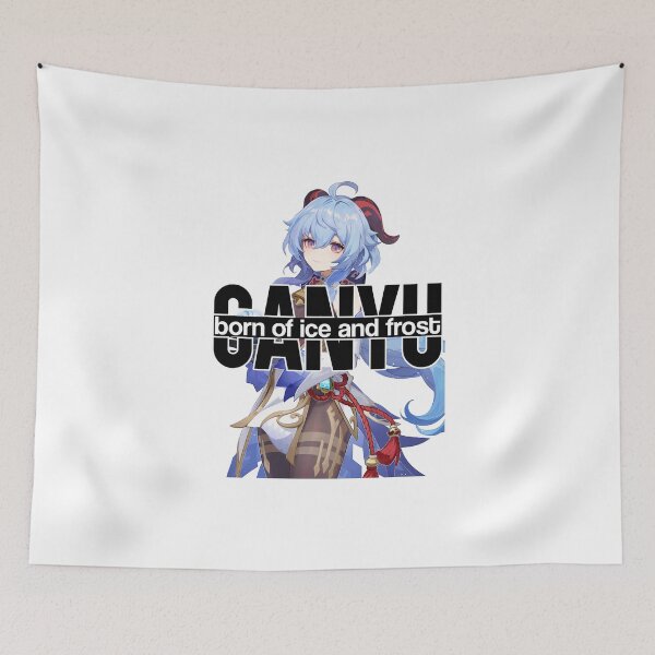 Item preview, GANYU: nacido del hielo y la escarcha Genshin Impact designed and sold by chris28zero.