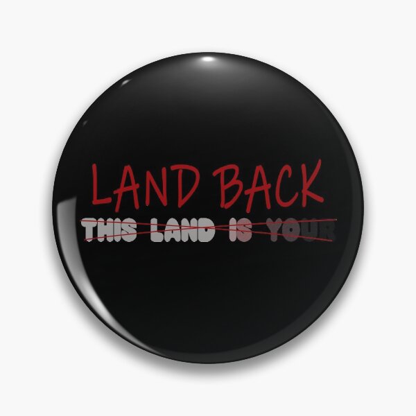 Item preview, This Land is Land Back designed and sold by YouAreHereArt.