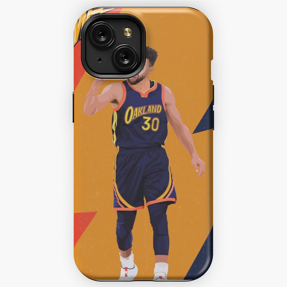Stephen Curry Oakland Golden Illustration Sticker for Sale by