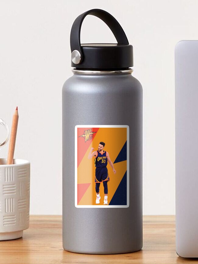 Stephen Curry Oakland Golden Illustration | Sticker