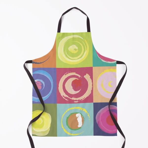 Item preview, multicolored squares with circles designed and sold by esavina.