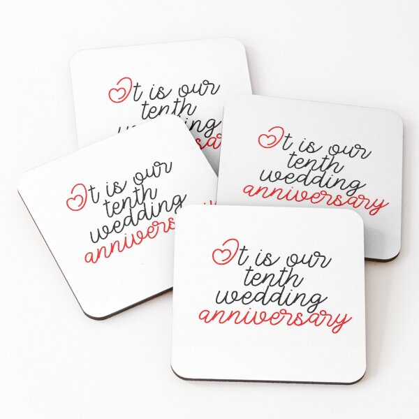 Item preview, Our tenth wedding anniversary designed and sold by Dinashop.