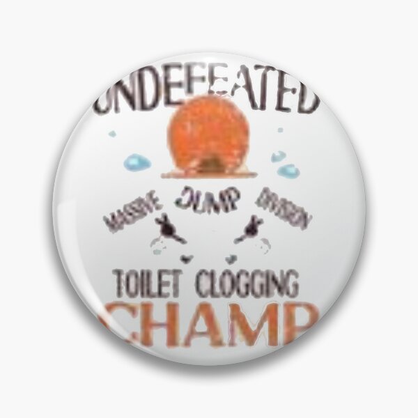 Item preview,  funny undefeated mouse pads dump division toilet clogging champ ,clothes designed and sold by goodshop1.