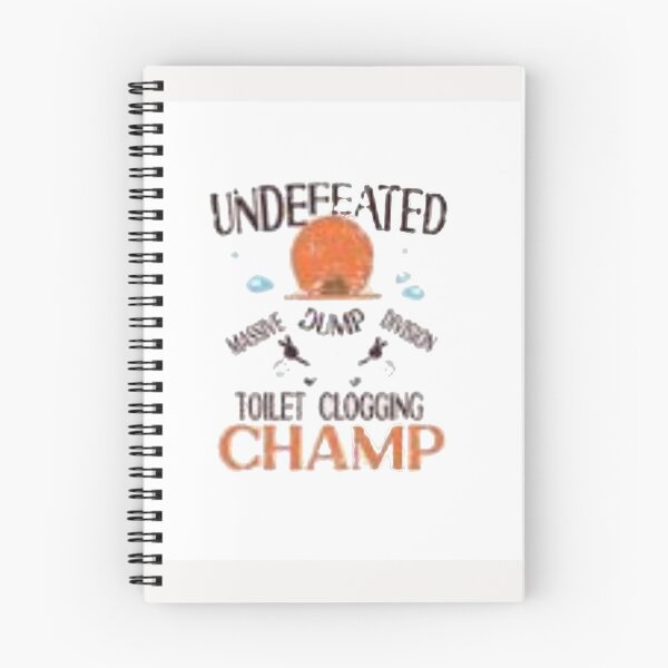 Item preview,  funny undefeated mouse pads dump division toilet clogging champ ,clothes designed and sold by goodshop1.