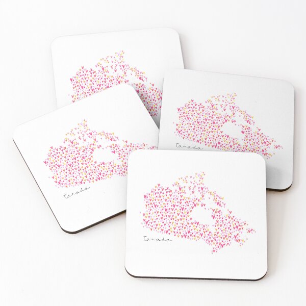 Item preview, Canada Heart Map designed and sold by Coloursbykim.