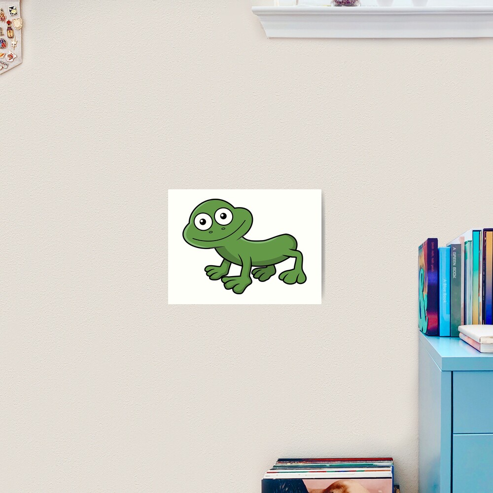 Sausage Frog Art Print