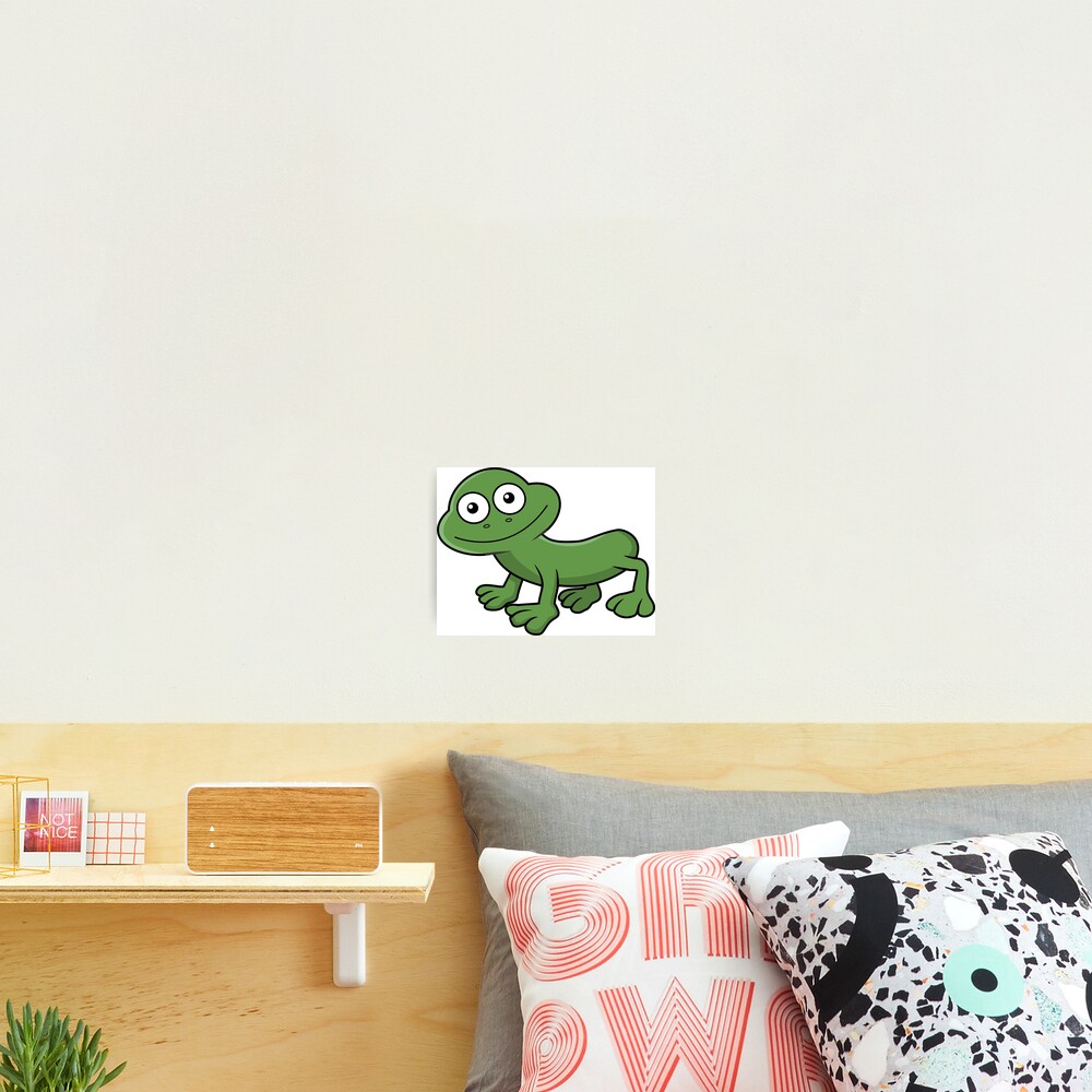 Sausage Frog Photographic Print