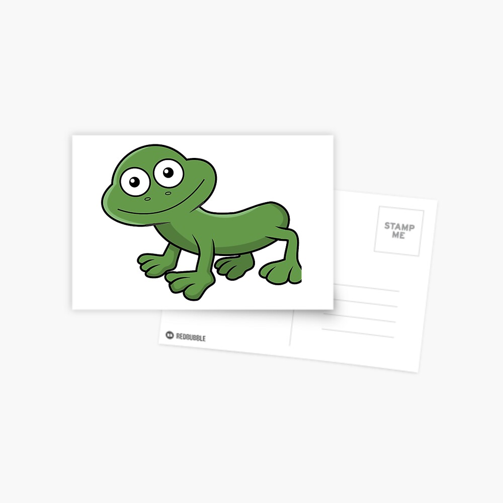 Sausage Frog Postcard
