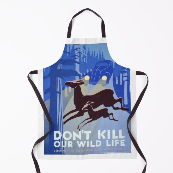 Item preview, Don't kill our wildlife campaign | Vintage 1940's designed and sold by LemonbatStudio.