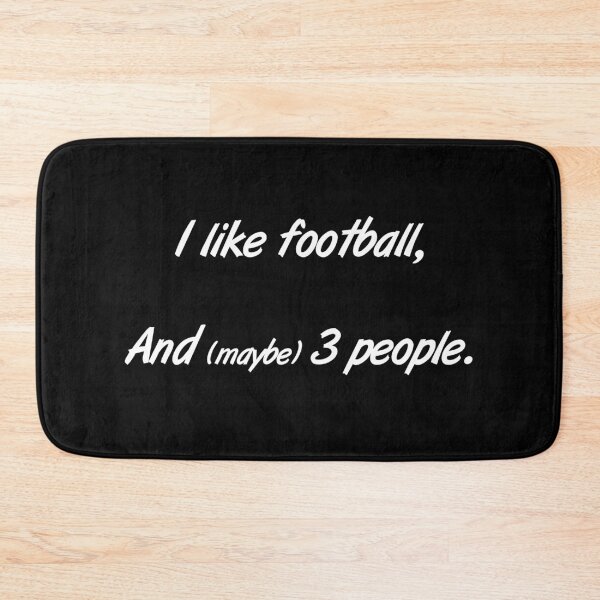 Item preview, I love football, and 3 people. designed and sold by 2Girls1Shirt.