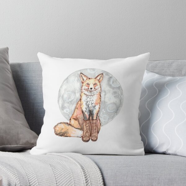 Item preview, Moon and Fox in Boots designed and sold by lindefee.