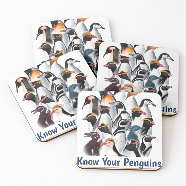 Item preview, Know Your Penguins, Funny Penguins tee shirt  designed and sold by seritik.