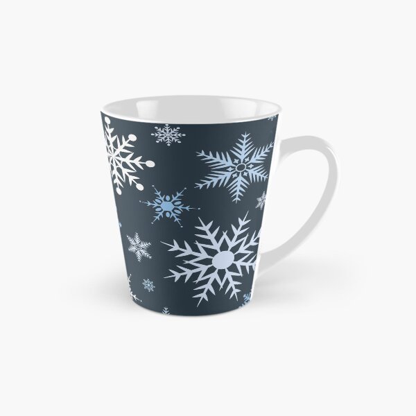 Item preview, Cute Snowflake Pattern Dark Blue designed and sold by Brawni.