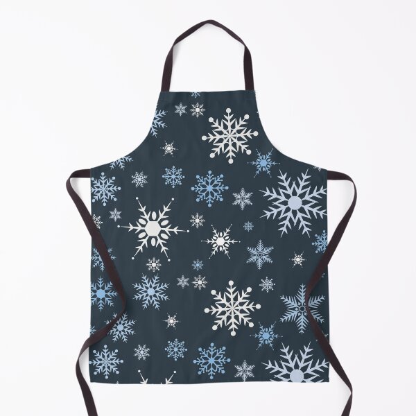 Item preview, Cute Snowflake Pattern Dark Blue designed and sold by Brawni.