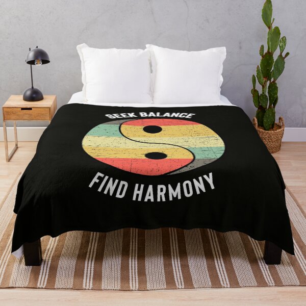 Item preview, Yin Yang - Seek Balance Find Harmony - Chinese Culture designed and sold by StoaMart.