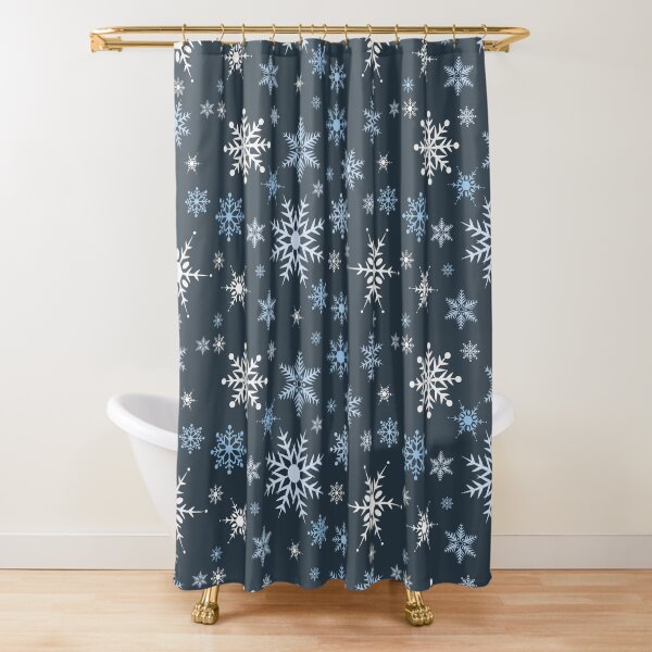 Item preview, Cute Snowflake Pattern Dark Blue designed and sold by Brawni.