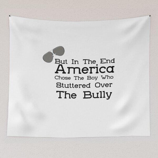 Item preview, But In The End America Chose The Boy Who Stuttered designed and sold by 30-Merch.