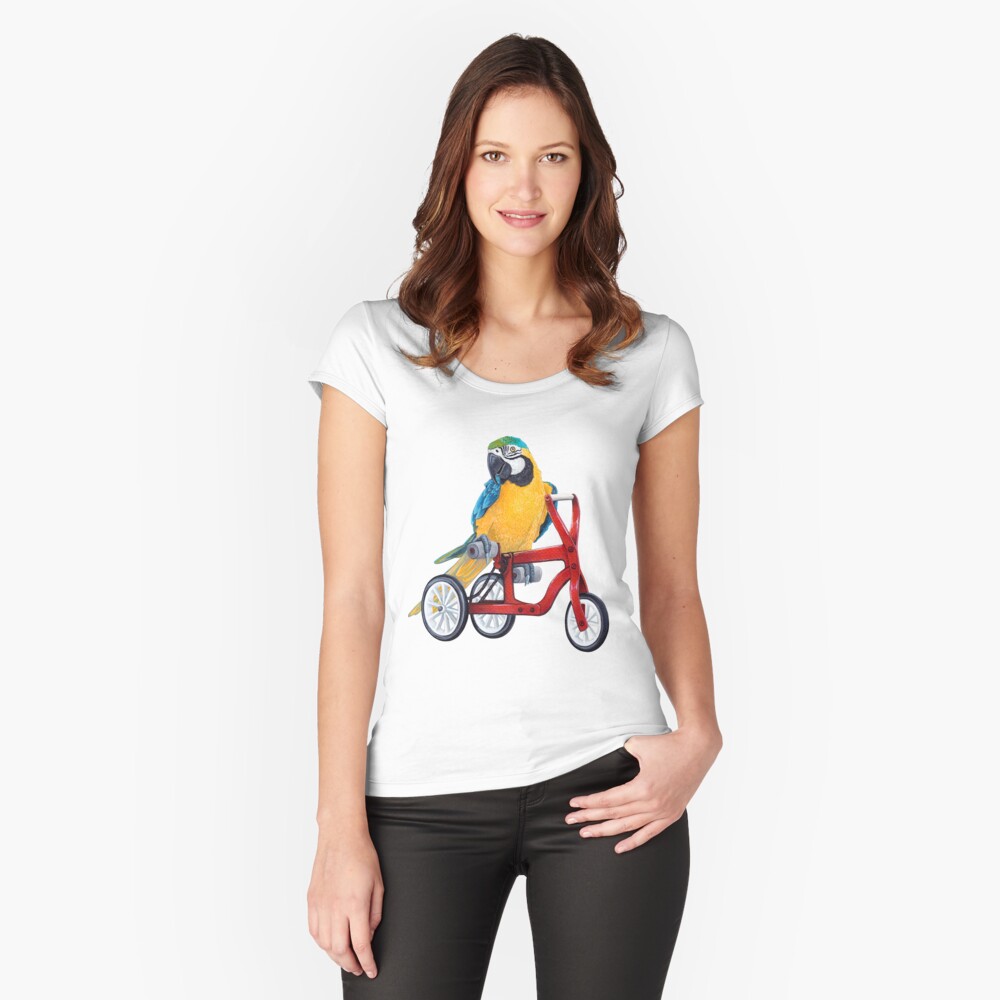 Item preview, Fitted Scoop T-Shirt designed and sold by Ruta.