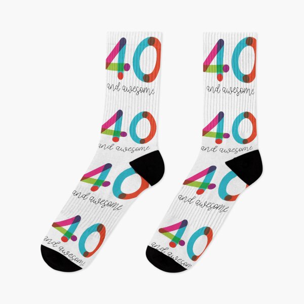 Item preview, 40 and Awesome! designed and sold by VicEllisArt.