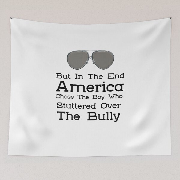 Item preview, But In The End America Chose The Boy Who Stuttered designed and sold by 30-Merch.