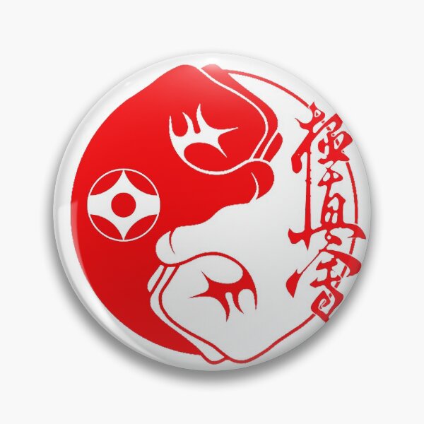 Item preview, Kyokushin Karate Yin Yang Fists - Martial Arts Design designed and sold by Zanshin-Art.