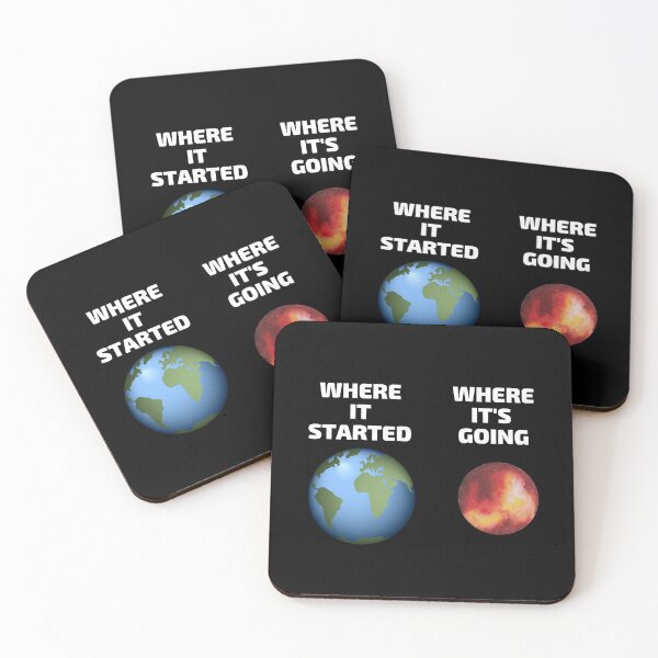 Item preview, Earth to Mars Where It Started and Where It's Going designed and sold by SunfullyYours.