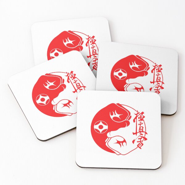 Item preview, Kyokushin Karate Yin Yang Fists - Martial Arts Design designed and sold by Zanshin-Art.