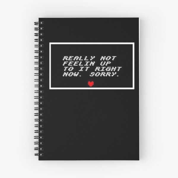 Item preview, Undertale: Really not feeling up to it, sorry. designed and sold by 3lementalts.
