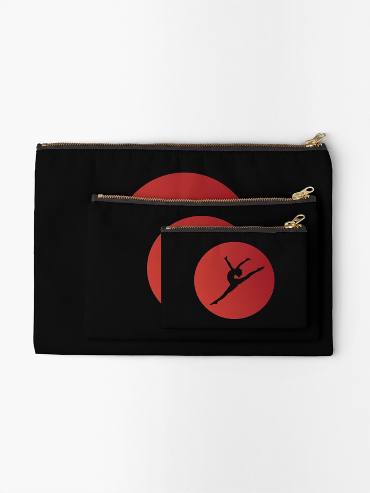 Thumbnail 2 of 4, Zipper Pouch, Dance In The Fire designed and sold by PureGeometry.