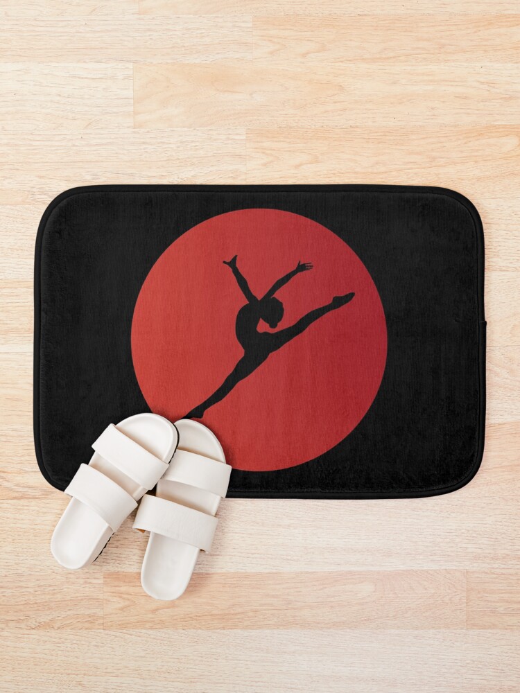Thumbnail 1 of 6, Bath Mat, Dance In The Fire designed and sold by PureGeometry.