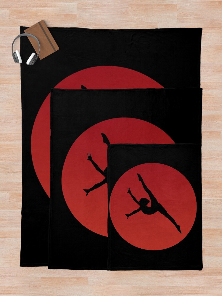 Thumbnail 5 of 6, Throw Blanket, Dance In The Fire designed and sold by PureGeometry.