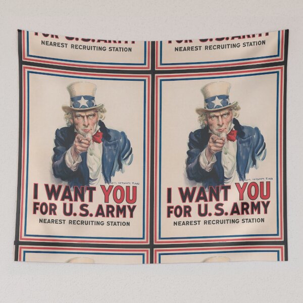 Item preview, US Army recruitment campaign  | Vintage 1920's designed and sold by LemonbatStudio.