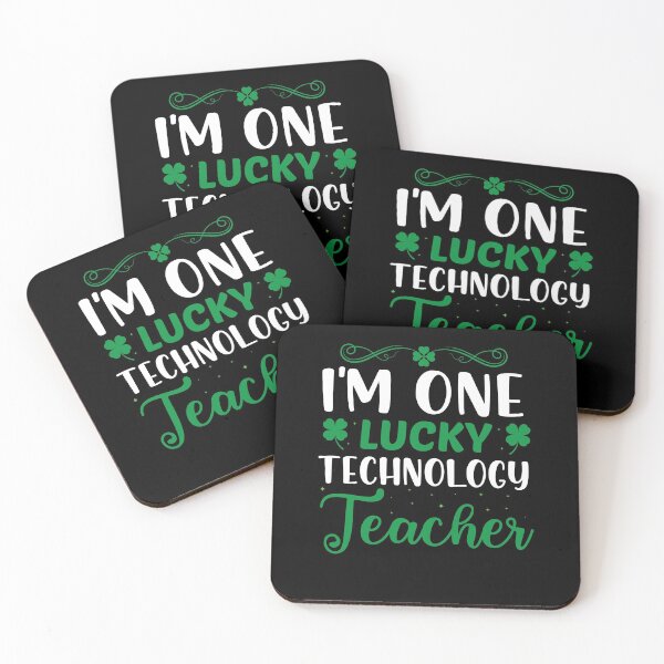 Item preview, I'm One Lucky Technology Teacher designed and sold by Mariano Topno.