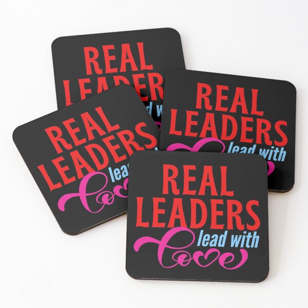 Item preview, Real Leaders Lead with Love  designed and sold by springbloomb.