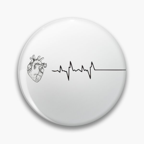 Item preview, Heart with a pulse designed and sold by TALASHOP.